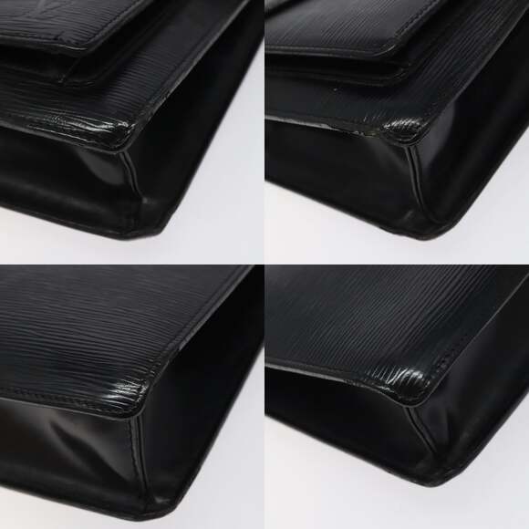 LOUIS VUITTON Epi Monceau 28 Hand Bag Black M52122 - Picture 10 of 13
